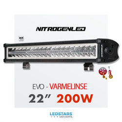NITROGEN EVO 22″ (E-merket) LED Bar - 200Watt MED VARMELINSE
