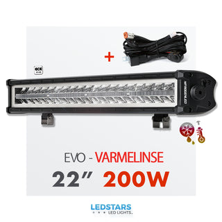 NITROGEN EVO 22″ (E-merket) LED Bar - 200Watt MED VARMELINSE