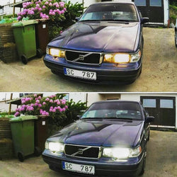 CREE 2-Pack LED Konverteringskit (Frontlykter/Fjernlys) – 72W 8000Lumen