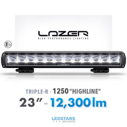 Kjøp LAZER 23″ TRIPLE-R 1250H "HIGHLINE" LED-bar på Ledstars i dag! En av verdens beste LED-bjelker utviklet for elitenivået i motorsport!