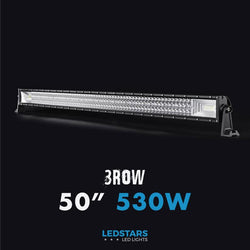 50″ CREE 3ROW LED-rampe Bar med 540Watt og 32400 aluminium billigst i Skandinavia på Ledstars.se